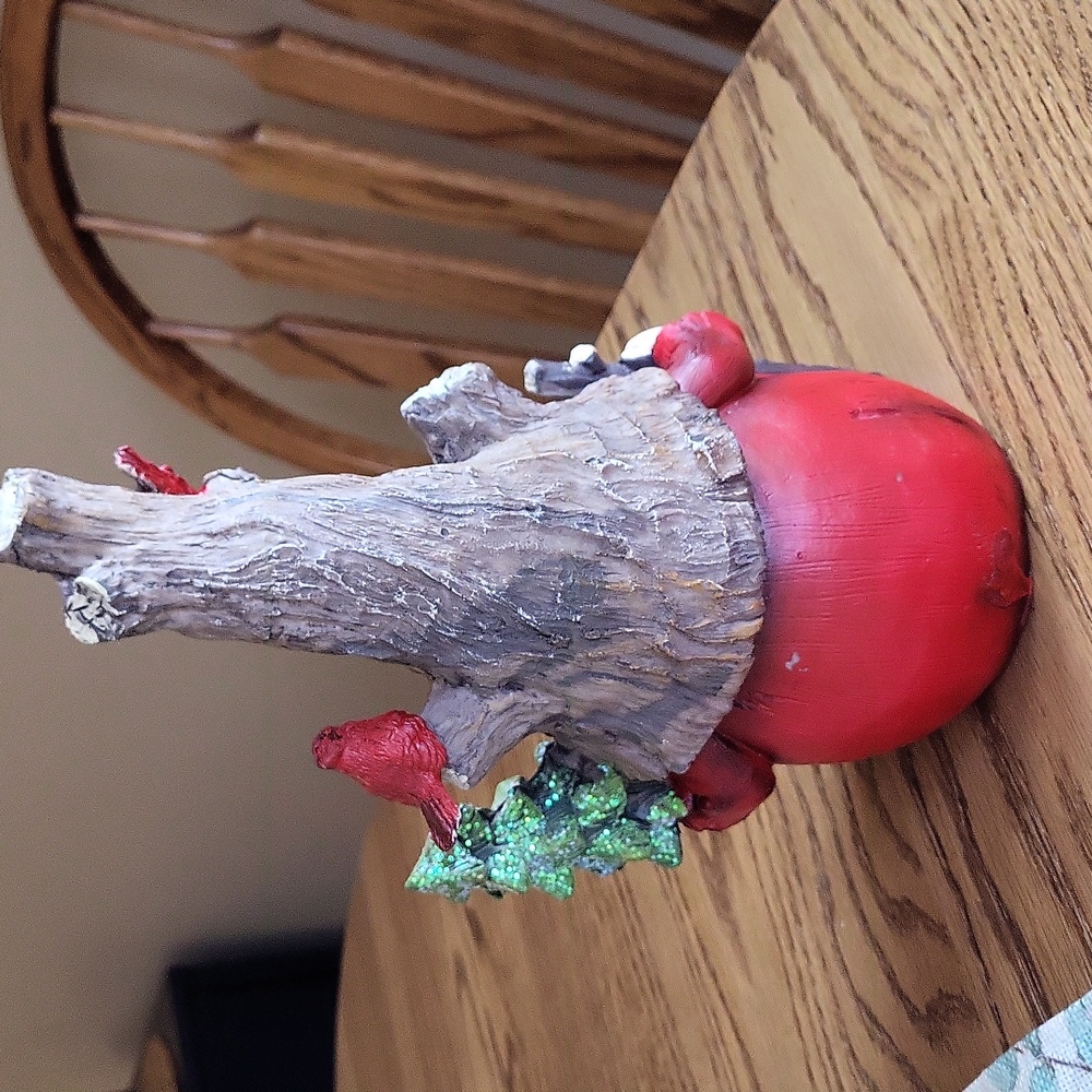 Whimsical Holiday Gnome with LED Tree - Picture 3 of 3